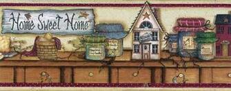 Home Sweet Wallpaper Border