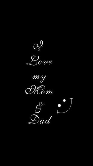 Dad I Love My Mom N