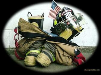 Firefighter Gear 3d Wallpaper