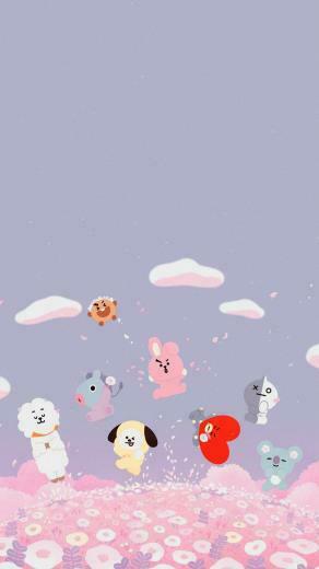Bt21 Wallpaper Credits To Lockszscreenbts