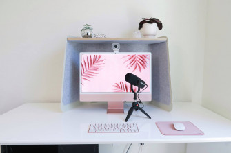 Mini Webcam Pa Lyserod Imac 36vi3e82ok7ewzcl Wallpaper