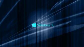 Windows Wallpaper With Blue Abstract Waves HD For