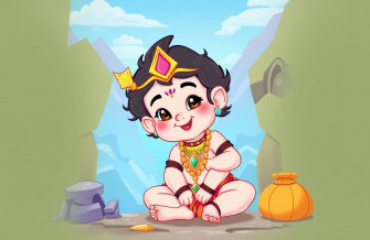 Baby Hanuman Wallpaper
