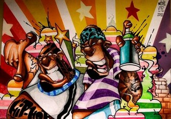 Graffiti Get Money By Mone671 Streetball Part Of Street