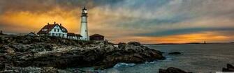 Portland Head Light Lighthouse 4k HD Desktop Wallpaper For