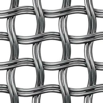 Banker Wire Pattern M22 Mid Fill Weave Architectural Mesh