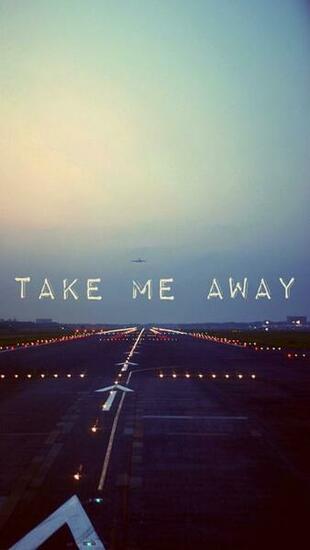 iPhone Wallpaper Take Me Away Quotes Fondos