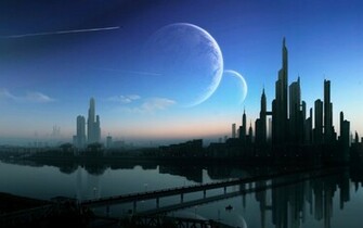 Land Of Dogs By Akajork Future City HD Wallpaper Amp Town