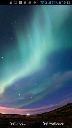 Northern Lights Live Wallpaper Android Apps On Google Play