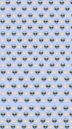 Alien Emoji iPhone Wallpaper Buscar Con Google Lockscreen