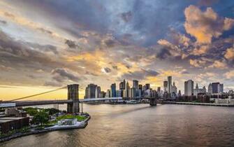 Manhattan Bridge HD Wallpaper For Desktop