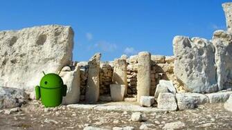 Green Android Robot Barbaras HD Wallpaper