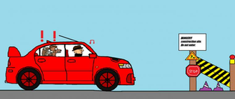 Mr Magoo In My Car By Greynissanskyline