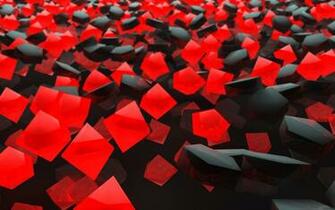 Abstract Red Wallpaper