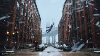 Winter Web Slinger Spider Man 4k Wallpaper By Theadamtaylor On