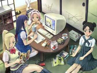 Naruto Women Image Ino Sakura Hinata Tenten Wallpaper Photos