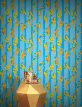 Vintage Style Swimmers Wallpaper Feathr