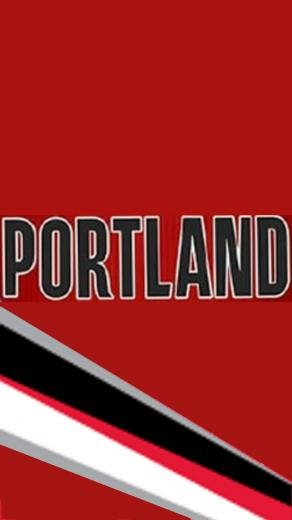 Portland Trail Blazers Alternate Red Jersey Rip City