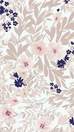 Floral iPhone Wallpaper Top Background