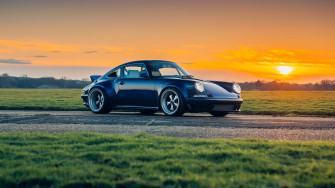 Singer Porsche Wallpaper 4k Classic Cars Sunset
