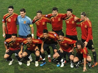 Soccer Players Wallpaper World Cup Spain Football Team