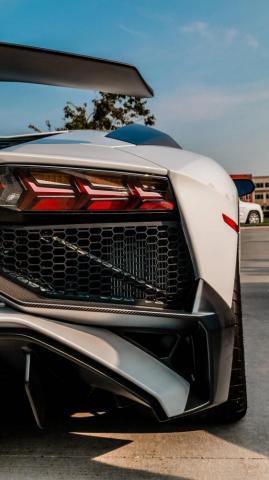 Took This Shot Of A Lamborghini Aventador Sv Morning Figured