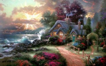 Beautiful Cottage Desktop Wallpaper