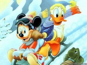Mickey Mouse Christmas Wallpaper HD In Cartoons