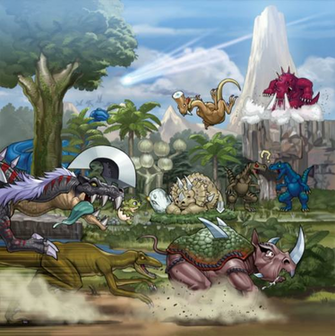 Dinosaur Yu Gi Oh