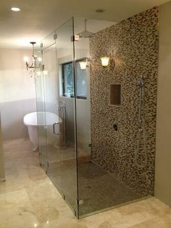 Frameless Glass Shower Doors Wallpaper S