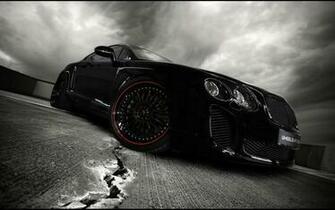 The Red And Black Bentley Wallpaper
