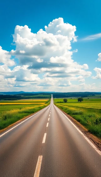Open Road Wallpaper