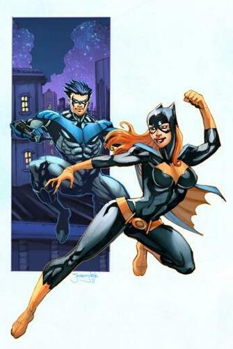 Batgirl Nightwing Colors By Thejeremydale
