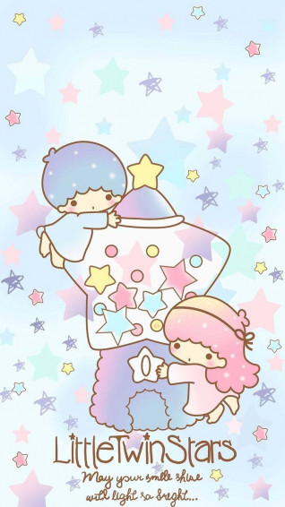 Be Positive Little Twin Stars Hello Kitty Image