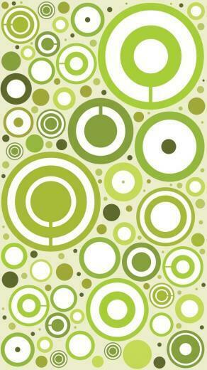 Circle Background iPhone Wallpaper Top