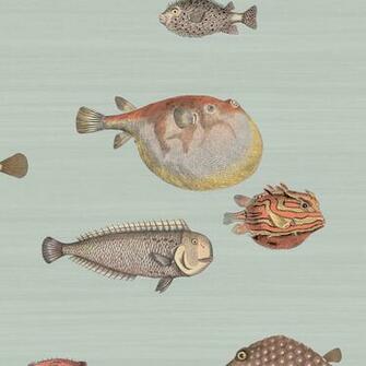 Fornasetti Ii Acquario Wallpaper Occa Home Uk