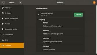 System76 Launches A Graphical Firmware Manager Compatible With