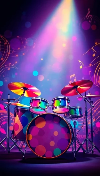 Drum Set Wallpaper For Computer