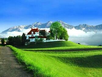 Spring Landscape Background Wallpaper High Definition Quality