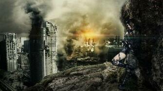 Destroyed City Landscape Galleryhip The