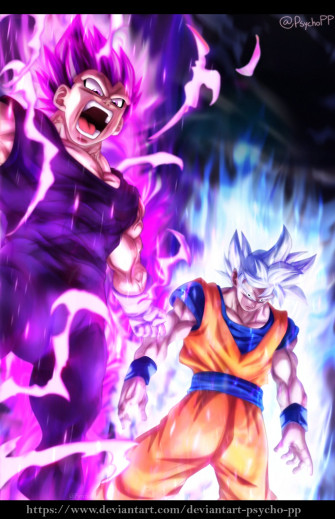 Yellow On X Rt Psychopepe Dragon Ball Super Ch Goku