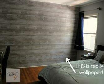 Fake A Plank Wall Teen Boys Room Update Organizing Made Fun