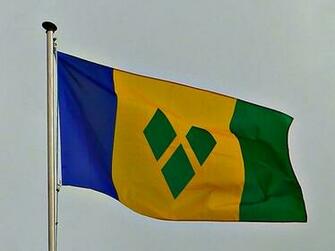 Graafix Flag Of Saint Vincent And The Grenadines