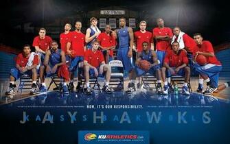 Ku Jayhawks Basketball Teams And Wallpaper
