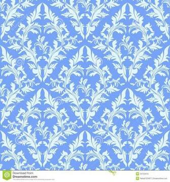 Light Blue Damask Wallpaper HD Lovely