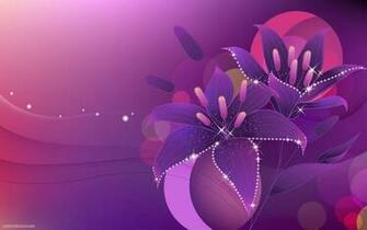 High Quality Abstract Flower Purple Wallpaper Hq Background HD