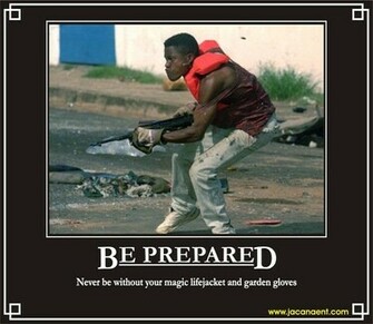 Be Prepared Demotivational Poster