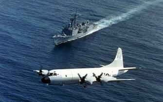 Lockheed P3 Orion Anti Submarine Warfare HD Wallpaper Widescreen
