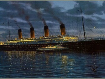 Titanic Ships Vehicles Wallpaper