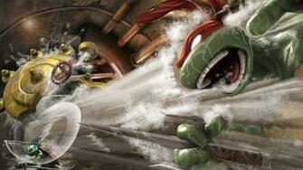 Ninja Turtle Battle Wallpaper Screensavers Ventube